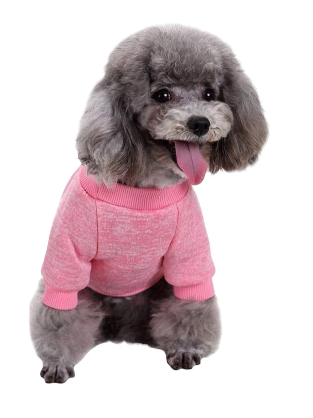 Classic Pink Dog Sweater size small